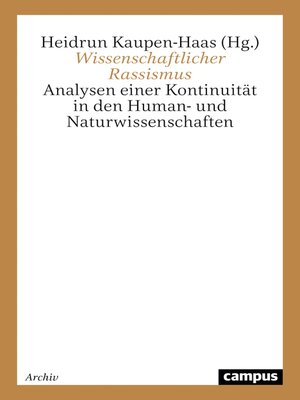 cover image of Wissenschaftlicher Rassismus